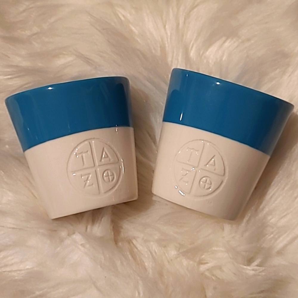 Set of vintage Tazo/Starbucks Mugs
